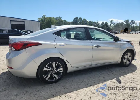 2014 Hyundai Elantra Se z USA, uszkodzony, nr VIN 5NPDH4AE9EH461803